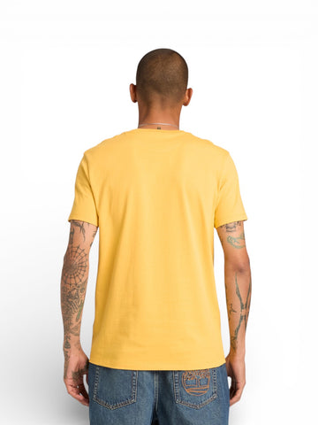 Timberland Dunstan River Short Sleeve Tee - T-Shirt Uomo - Giallo