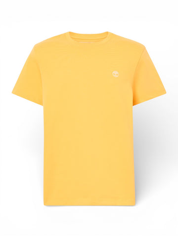 Timberland Dunstan River Short Sleeve Tee - T-Shirt Uomo - Giallo