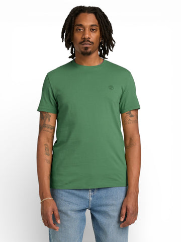 Timberland Dunstan River Short Sleeve Tee - T-Shirt Uomo - Verde