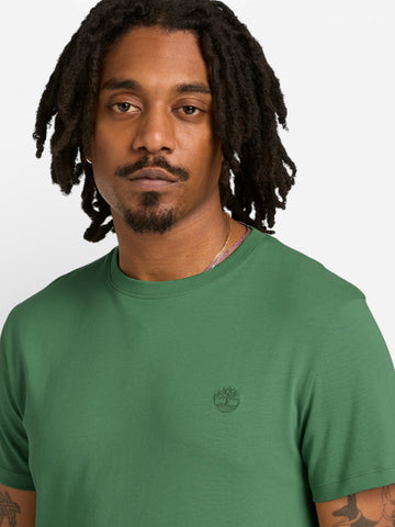 Timberland Dunstan River Short Sleeve Tee - T-Shirt Uomo - Verde
