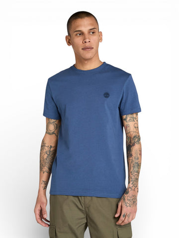 Timberland Dunstan River Short Sleeve Tee - T-Shirt Uomo - Blu