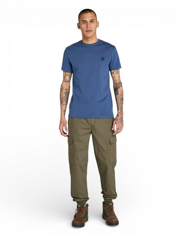 Timberland Dunstan River Short Sleeve Tee - T-Shirt Uomo - Blu