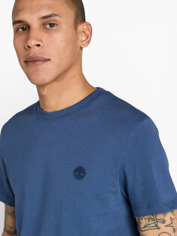 Timberland Dunstan River Short Sleeve Tee - T-Shirt Uomo - Blu