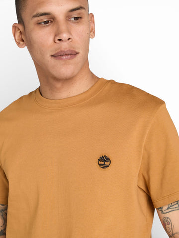 Timberland Dunstan River Short Sleeve Tee - T-Shirt Uomo - Cammello