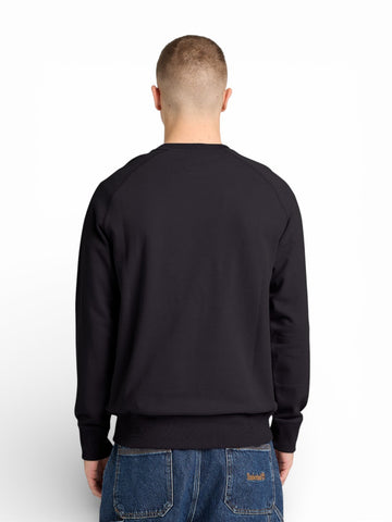 Timberland Exeter River Loopback Crew Neck Sweatshirt - Felpe Uomo - Nero