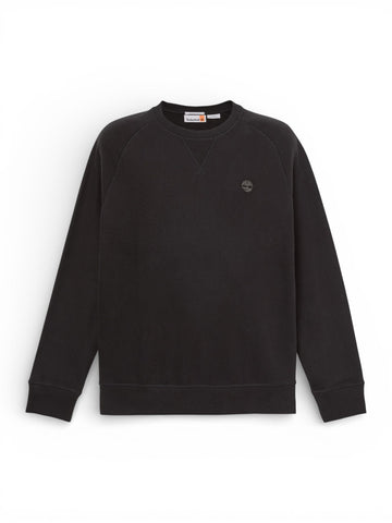 Timberland Exeter River Loopback Crew Neck Sweatshirt - Felpe Uomo - Nero