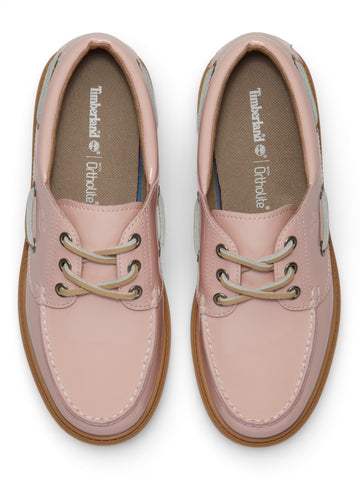 Timberland Stone Street Boat Shoe Light Purple Suede - Scarpe Donna - Rosa