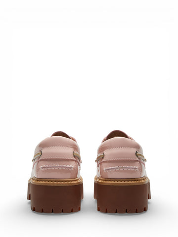 Timberland Stone Street Boat Shoe Light Purple Suede - Scarpe Donna - Rosa