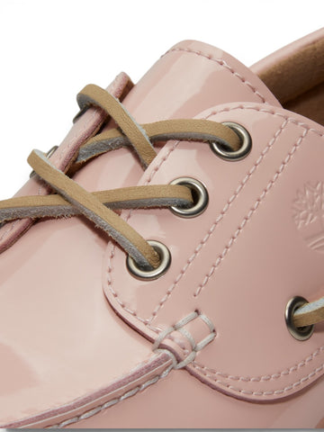 Timberland Stone Street Boat Shoe Light Purple Suede - Scarpe Donna - Rosa