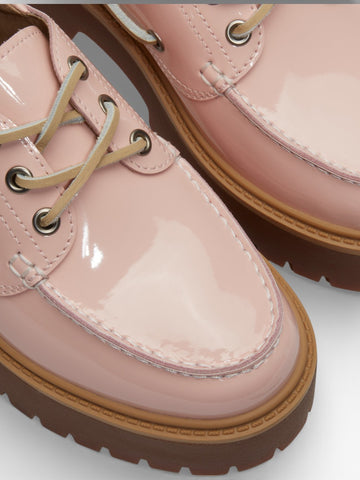 Timberland Stone Street Boat Shoe Light Purple Suede - Scarpe Donna - Rosa