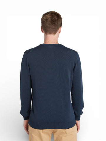 Timberland Merrymack River Garment Dye Sweater - Maglieria Uomo - Blu