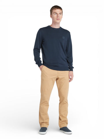 Timberland Merrymack River Garment Dye Sweater - Maglieria Uomo - Blu