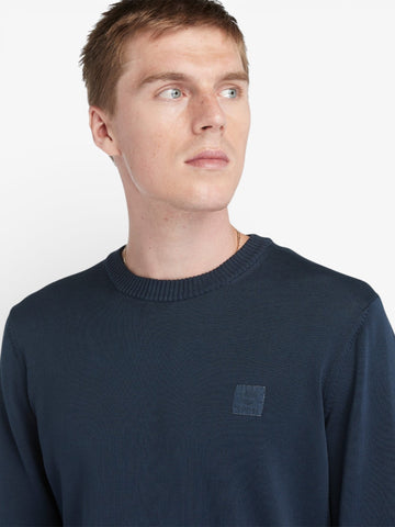 Timberland Merrymack River Garment Dye Sweater - Maglieria Uomo - Blu