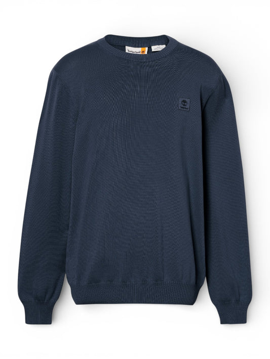 Timberland Merrymack River Garment Dye Sweater - Maglieria Uomo - Blu
