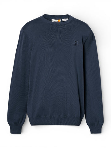 Timberland Merrymack River Garment Dye Sweater - Maglieria Uomo - Blu