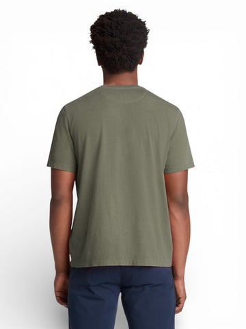Timberland Dunstan River Garment Dye Short Sleeve Tee Olivenite - T-Shirt Uomo - Verde