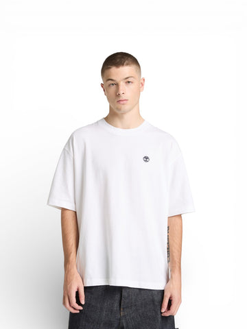 Timberland Dunstan River Short Sleeve Tee - T-Shirt Uomo - Bianco