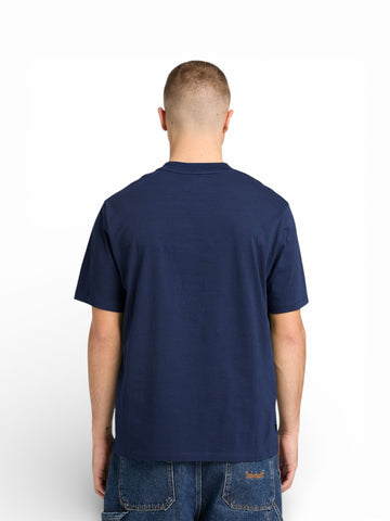 Timberland Hampton Short Sleeve Tee Dark Sapphire - T-Shirt Uomo - Blu