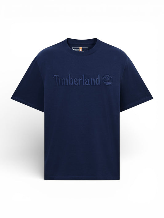 Timberland Hampton Short Sleeve Tee Dark Sapphire - T-Shirt Uomo - Blu