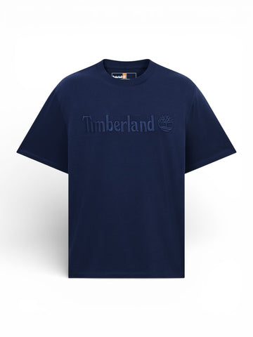 Timberland Hampton Short Sleeve Tee Dark Sapphire - T-Shirt Uomo - Blu