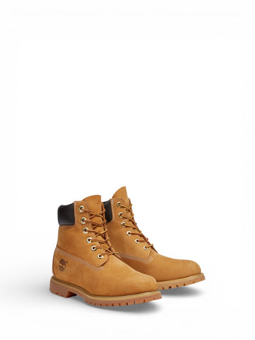 Timberland Premium 6 Inch Lace Up Waterproof Boot Wheat - Anfibi Donna - Giallo
