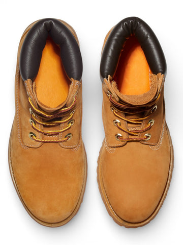 Timberland Premium 6 Inch Lace Up Waterproof Boot Wheat - Anfibi Donna - Giallo