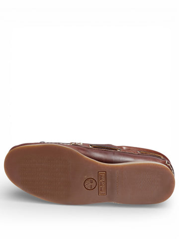Timberland Classic Boat 3 Eye Padded Collar - Uomo - Marrone