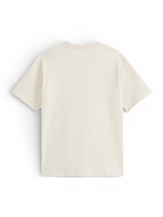 Vans Left Chest Ii Loose Ss White - T-Shirt Uomo - Beige