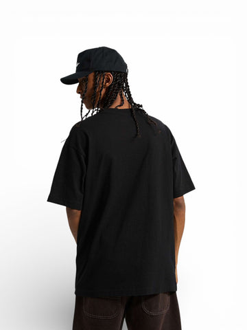 Vans Left Chest II Loose SS White - T-Shirt Uomo - Nero