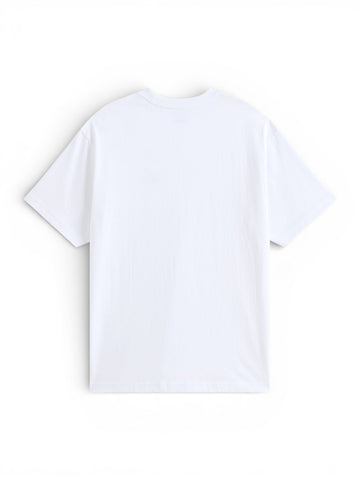 Vans Left Chest II Loose SS White - T-Shirt Uomo - Bianco