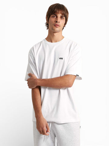 Vans Left Chest II Loose SS White - T-Shirt Uomo - Bianco