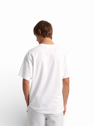 Vans Left Chest II Loose SS White - T-Shirt Uomo - Bianco