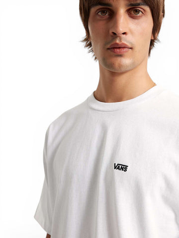 Vans Left Chest II Loose SS White - T-Shirt Uomo - Bianco