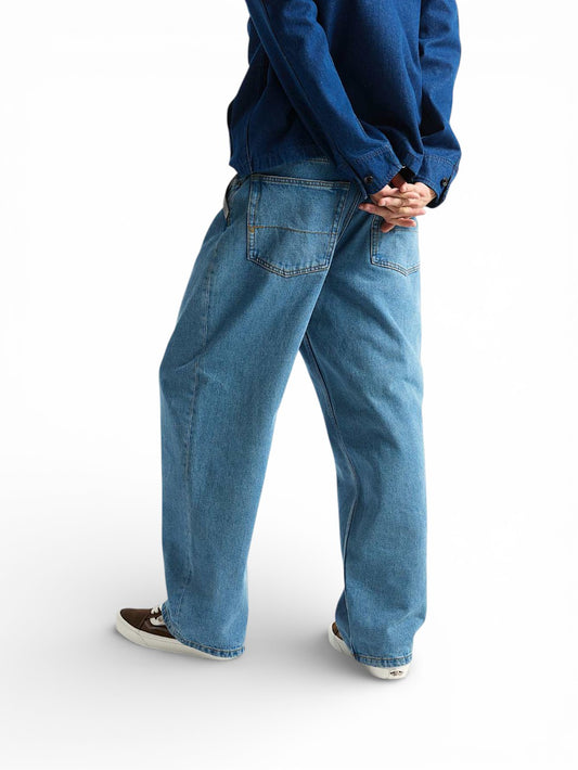 Vans Check-5 Baggy Denim Pant - Jeans Uomo - Denim Chiaro