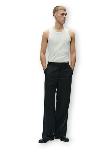 Wood Wood Luca Trousers - Pantaloni Uomo - Nero