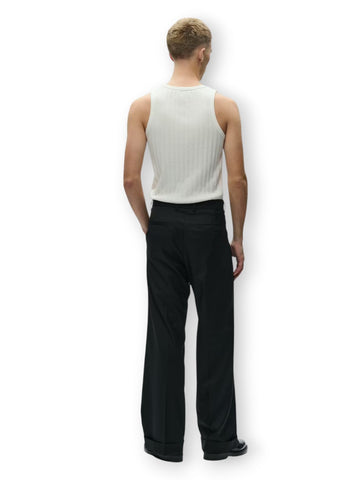 Wood Wood Luca Trousers - Pantaloni Uomo - Nero