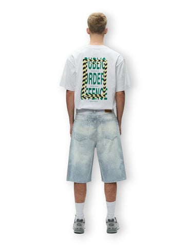 Wood Wood Wwtype 16 Jorts 25320 - Shorts Uomo - Denim Chiaro