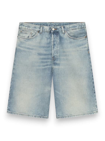 Wood Wood Wwtype 16 Jorts 25320 - Shorts Uomo - Denim Chiaro
