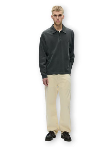 Wood Wood Wwthiago Polo - T-Shirt Uomo - Grigio Scuro