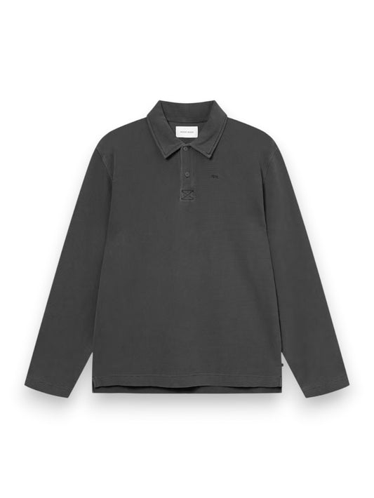 Wood Wood Wwthiago Polo - T-Shirt Uomo - Grigio Scuro