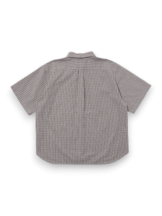 Xlarge Check Double Sleeves Shirt - Camicia Uomo - Beige