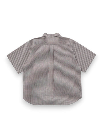 Xlarge Check Double Sleeves Shirt - Camicia Uomo - Beige