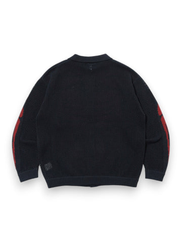 XLarge Scanner Knit Cardigan - Maglieria Uomo - Nero