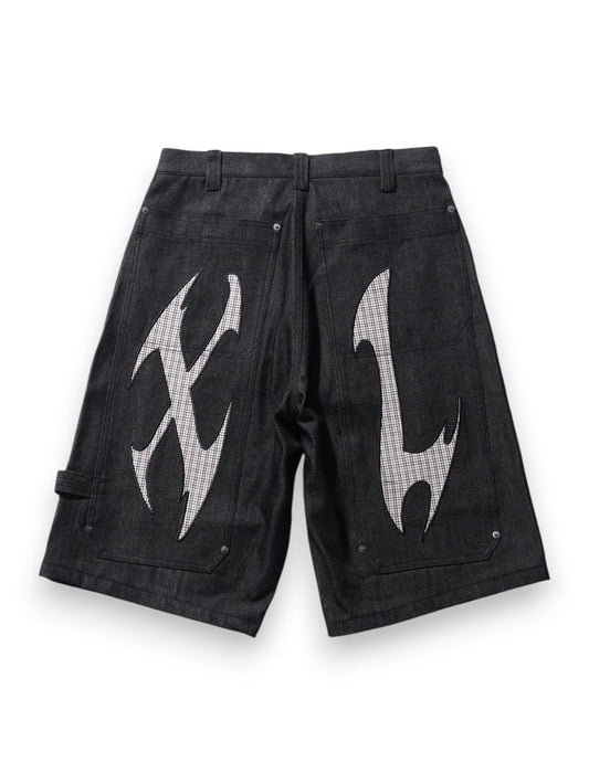 XLarge Cut Out Xl Loose Shorts - Shorts Uomo - Nero